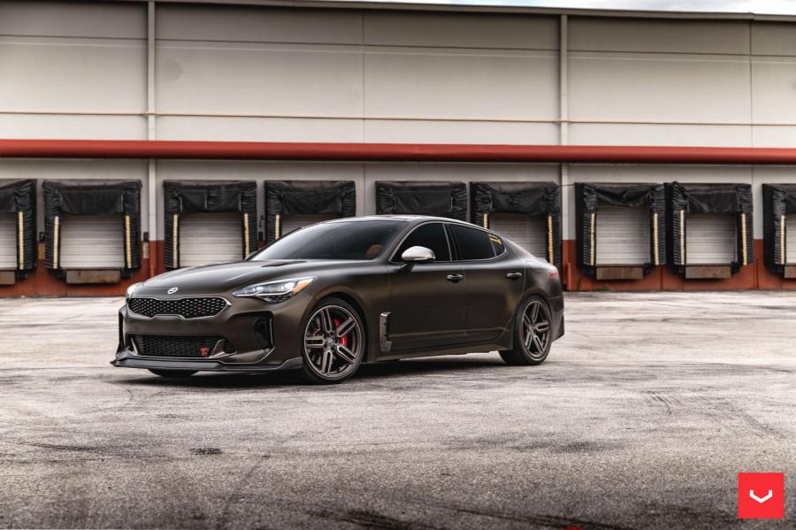  Kia Stinger GT on Vossen Wheels (HF-1) 2019 года  (фото 20 из 24)